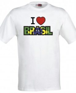 Maglietta Love Brasil