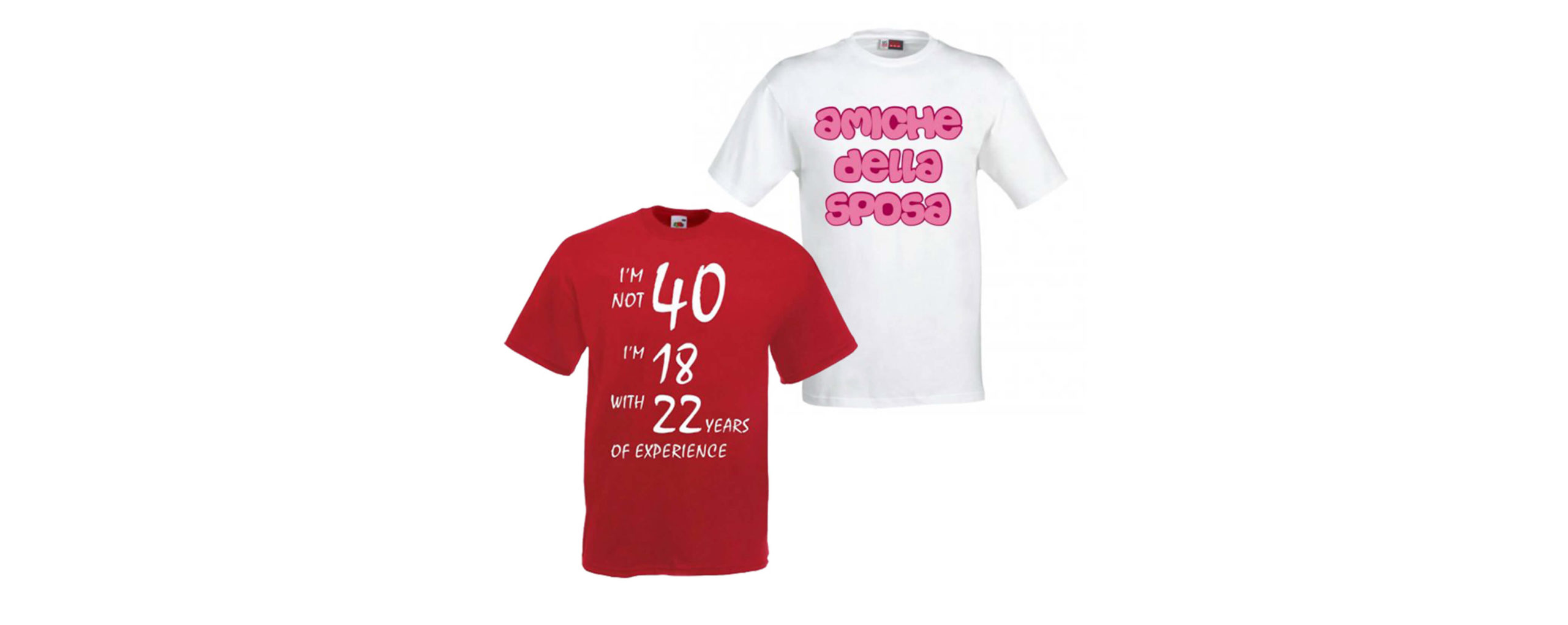 Idee regalo: Magliette e T-shirt personalizzate