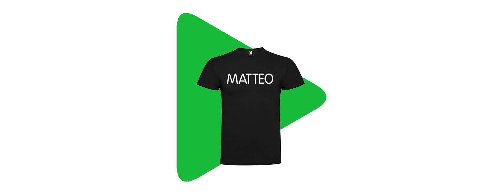 Maglietta personalizzata con nome